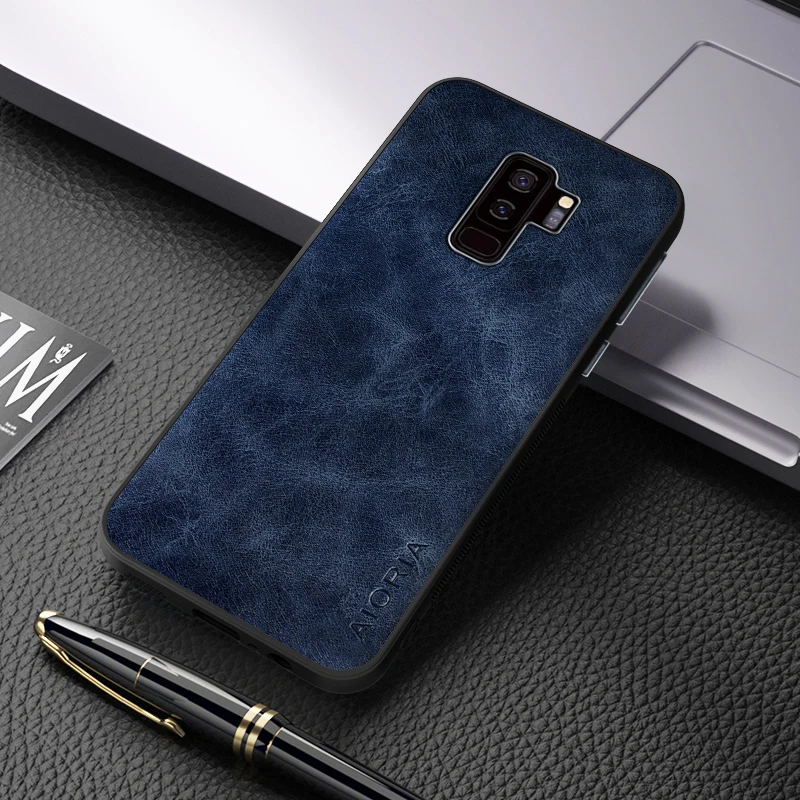 Case For Samsung Galaxy S9 S8 Plus Luxury PU Leather Skin Cover  For Samsung Galaxy S9+ Case