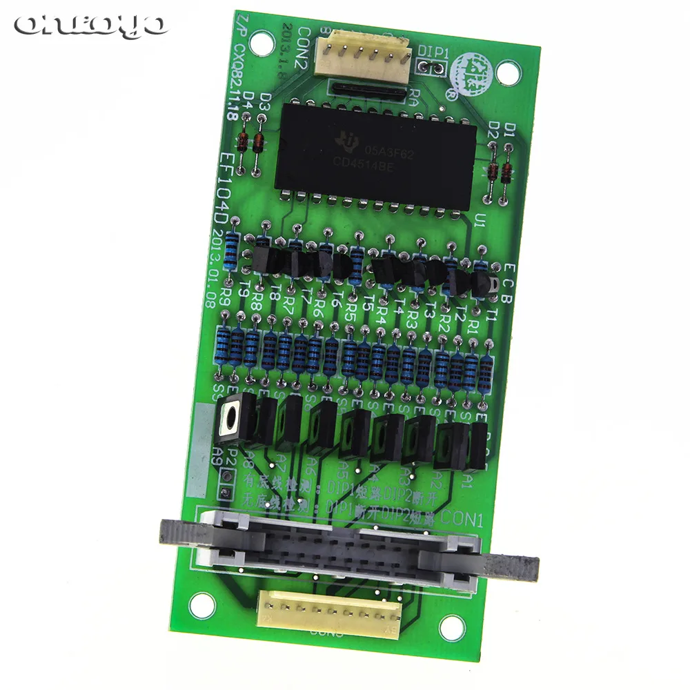 

Embroidered With Computer Embroidery Machine Parts Supply License Plate EF104 Decoding DAHAO