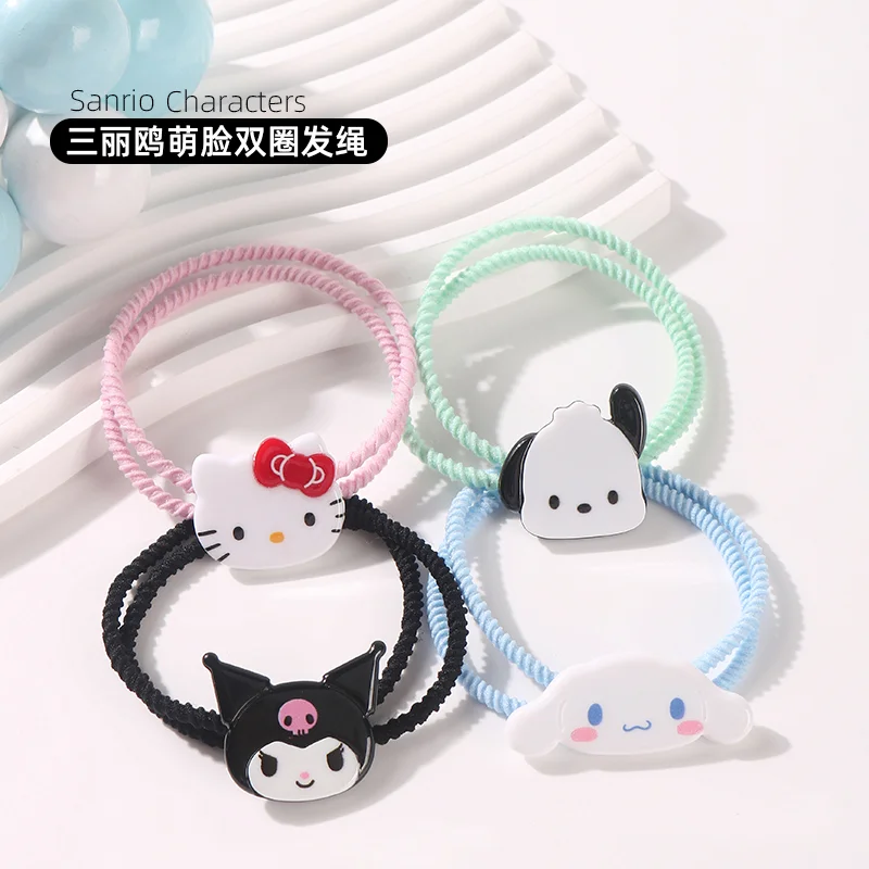 

Sanrio Kuromi Cartoon Headband Anime Doll My Melody Pochacco Cinnamoroll High-Looking Headband Q Doll Cute Girl Birthday Gift