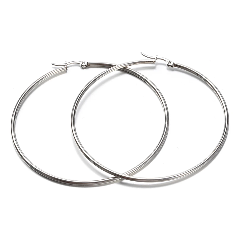 10pcs Stainless Steel Open Earrings Base for Jewelry Making Earring DIY