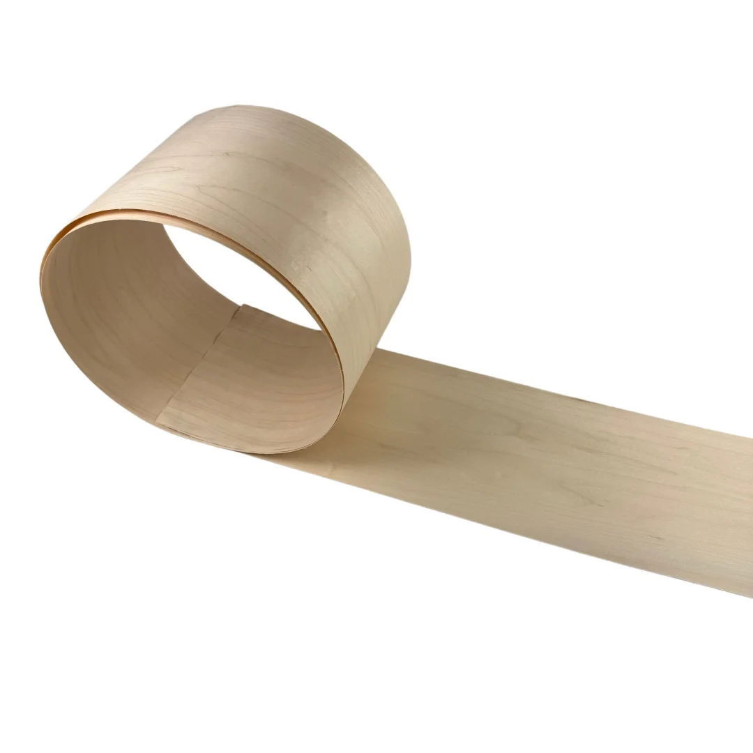 

Natural Rotary Cut Maple Veneer, 0.5mm, for Furniture Veneering & Veneer Marquetry, Size 250x20cm.