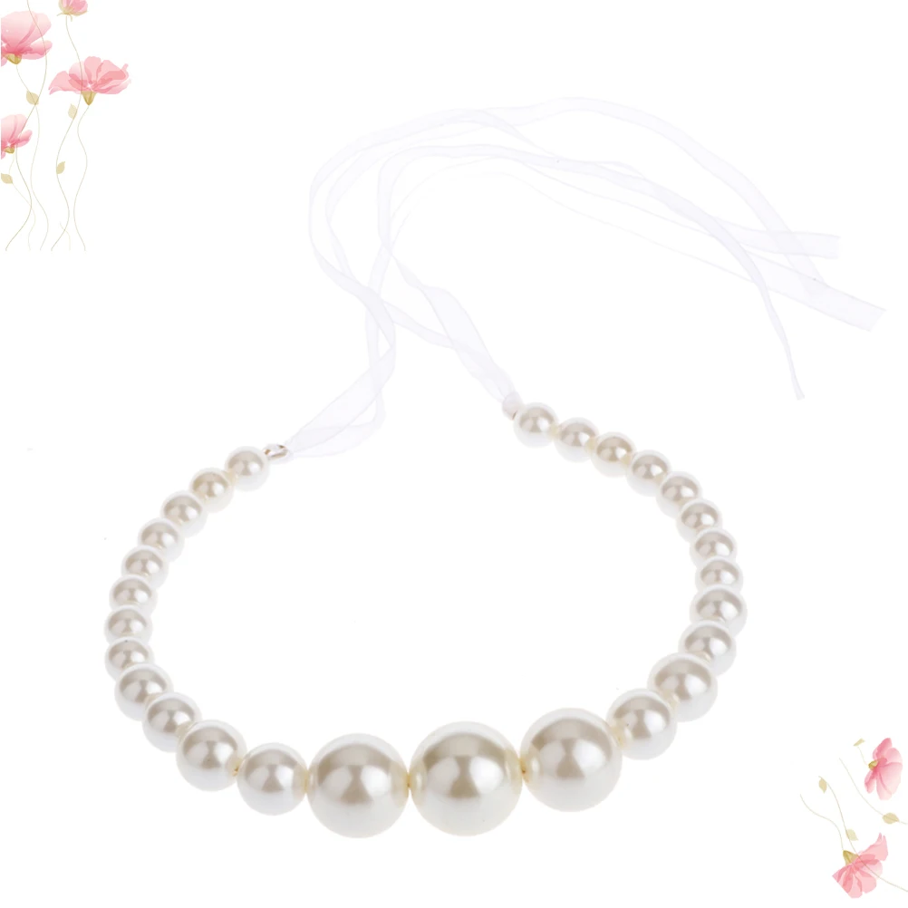 

Pearl Headband Hair Accessories Bridal Vine Women Wedding Party Shining Hoop Safe Material Comfortable Wear
