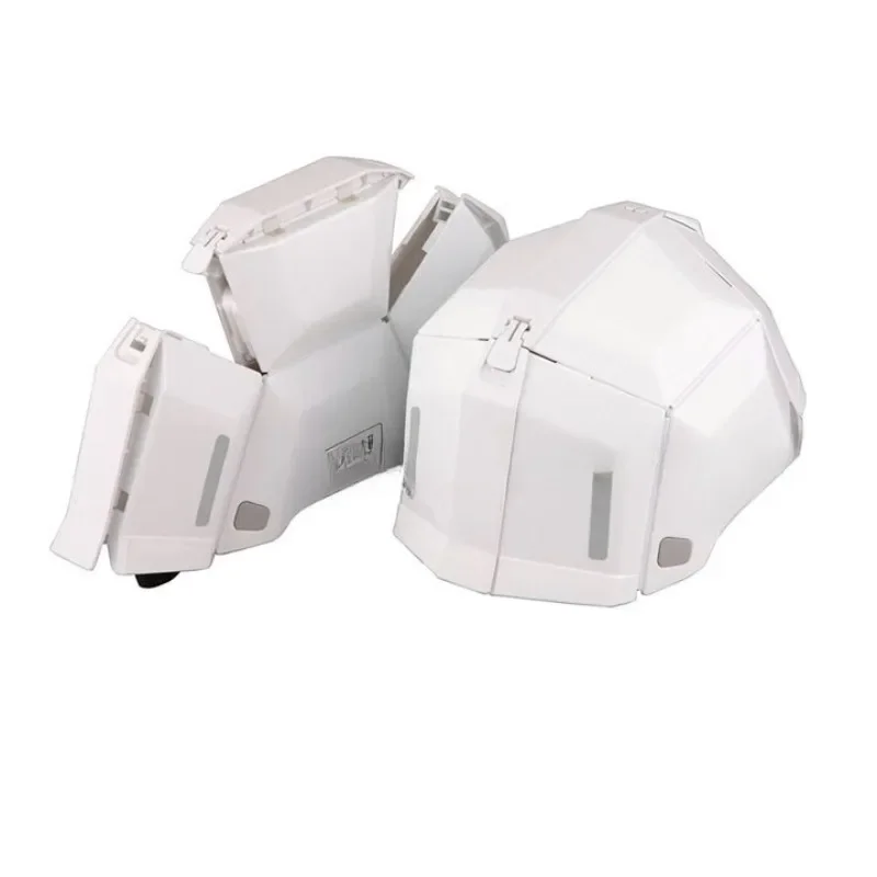 New 2nd generation folding emergency disaster prevention earthquake portable helmet fashion hard hat PP + PE material, white