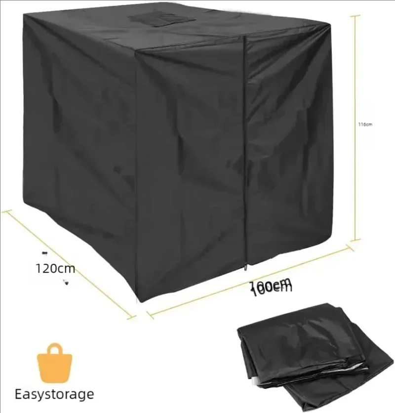 1000 liters IBC container aluminum foil waterproof and dustproof cover rainwater tank Oxford cloth UV protection  cover