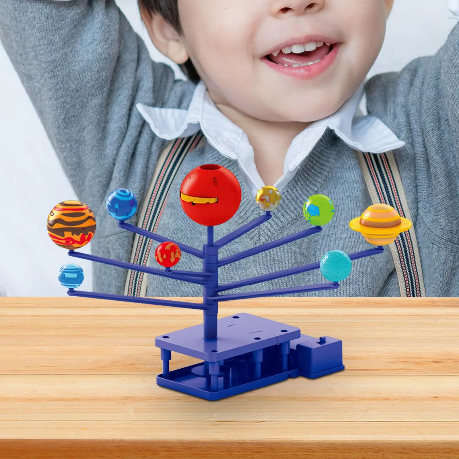

Solar System Model DIY with Projector Astronomical Planetary Talking Space