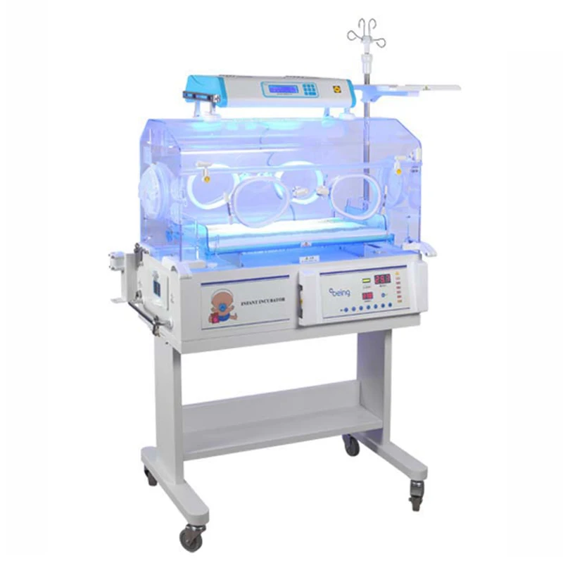 Hot sale baby incubator infant care equipment Alarm functions Humidifying Double-layer thermostat baby incubator hospital