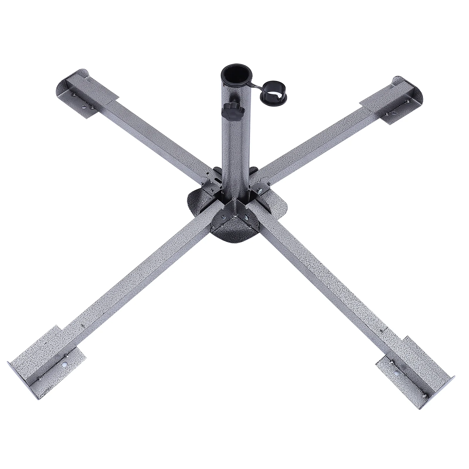 

Umbrella Iron Base Professional Sunshade Base Beach Outdoor Umbrella Cross Supporting Base Outdoor Foldable Cross Stand