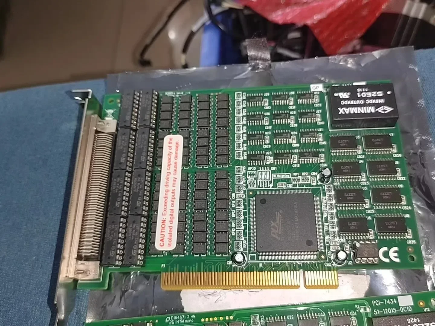 Taiwan, ADLINK Data Collection Card PCI-7434 64-channel Isolated Digital I/O Card