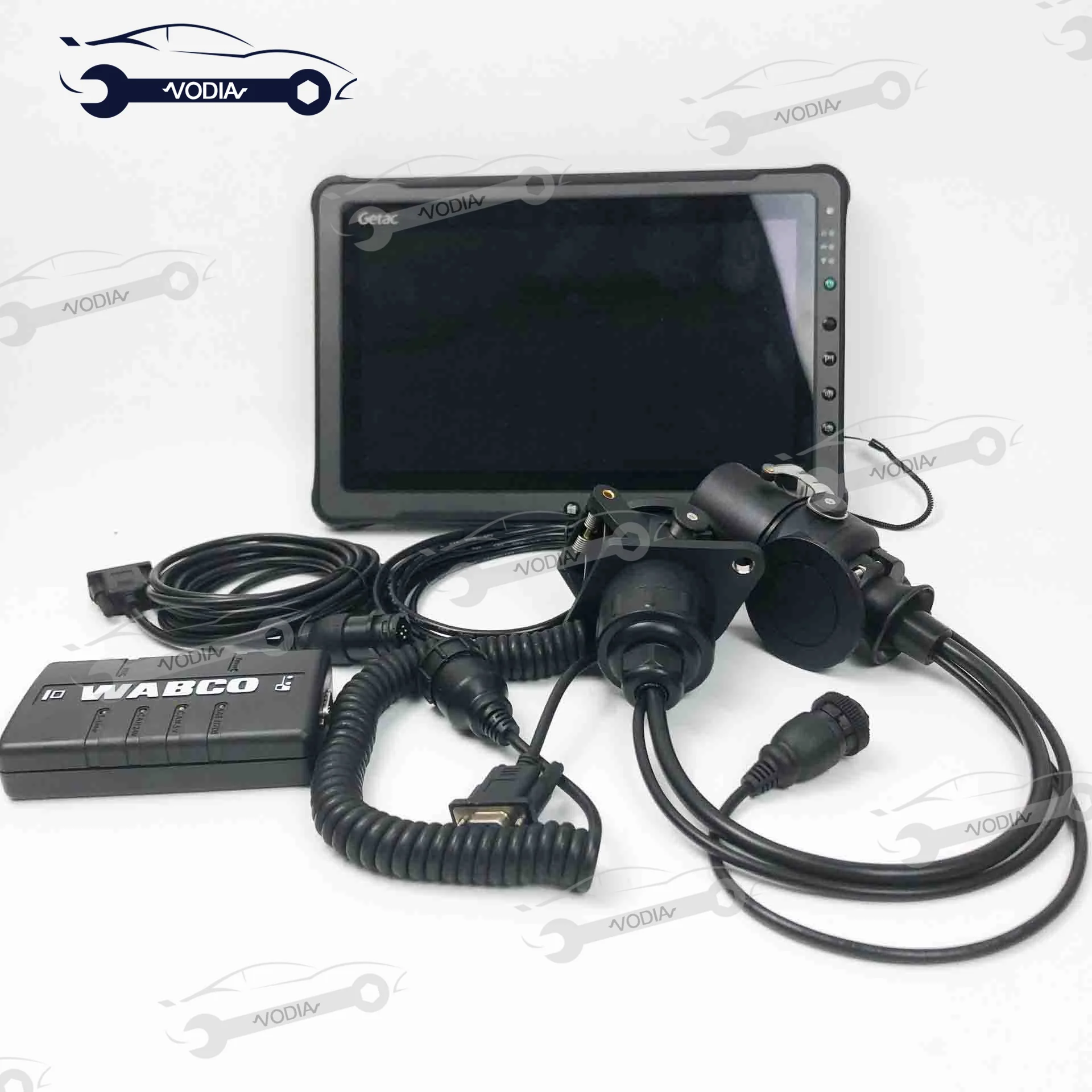 

For WABCO Truck Scanner DIAGNOSTIC KIT (WDI) WABCO Trailer WABCO Heavy Diagnostic Scanner Tool+F110 Tablet