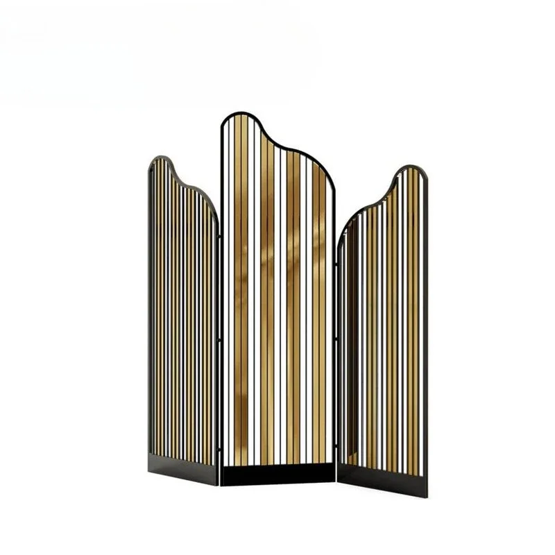 Luxury background screen in hotel lobby, folding screen for mobile partition in banquet hall