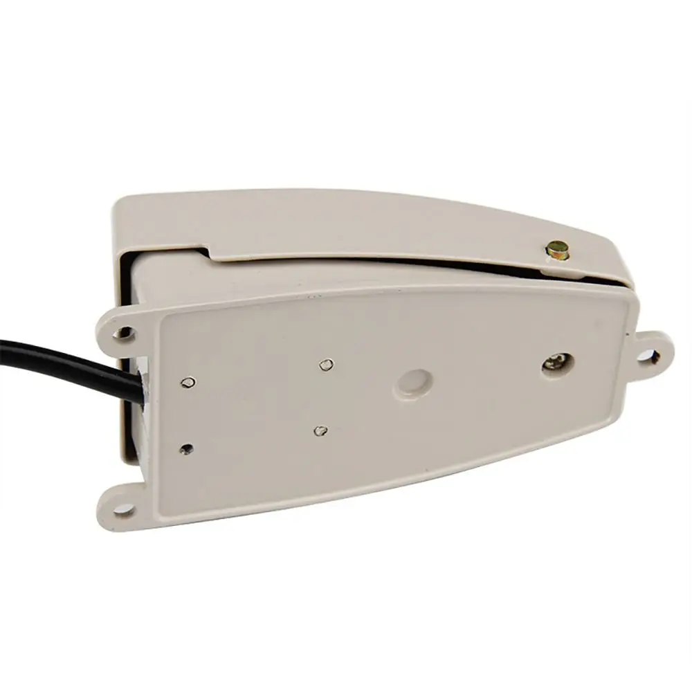 1Pcs EKW-5A-B FS-2 Foot Pedal Switch AC250V 5A Industrial Foot Switch Aluminum Alloy SPDT Momentary Foot Controller Switch
