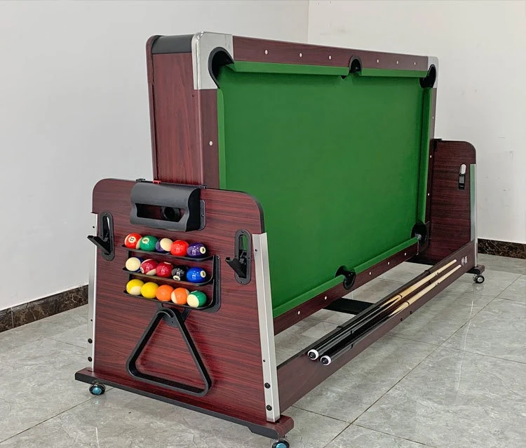 7FT  Multi-functional four-in-one reversible folding table for indoor ice hockey table, table tennis table and conference table.