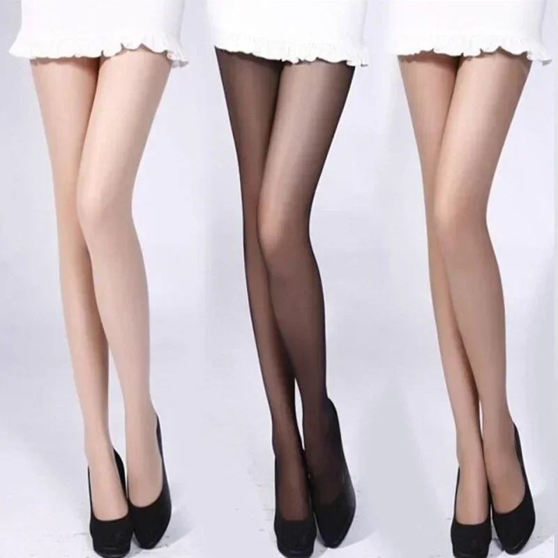Sommer Damen Atmungsaktive Hohe Elastische Strumpfhosen Strümpfe Frauen Sexy Nylon Strumpfhosen Dünne Hohe Taille Schwarze Strumpfhosen Sonnenschutz