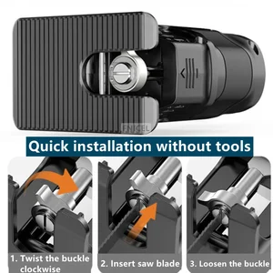 Portable reciprocating Saw adapter, electric drill, modified electrical jigsaw, saw power Tool curve, pvc steel pipe cutting 11 Main Sales Serra Tico Eletrica - №9