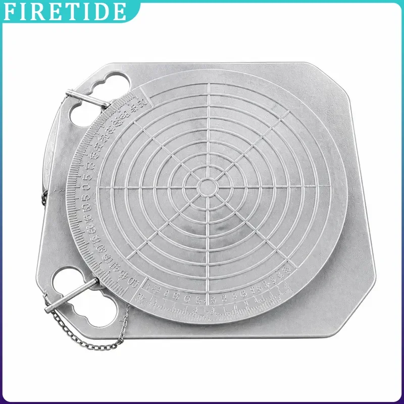 High Strength Magnesium Die Casting Car Turntable, Wear Resistant Auto Repair Accessory For 3D Four Wheel Aligner CCD Equipment
