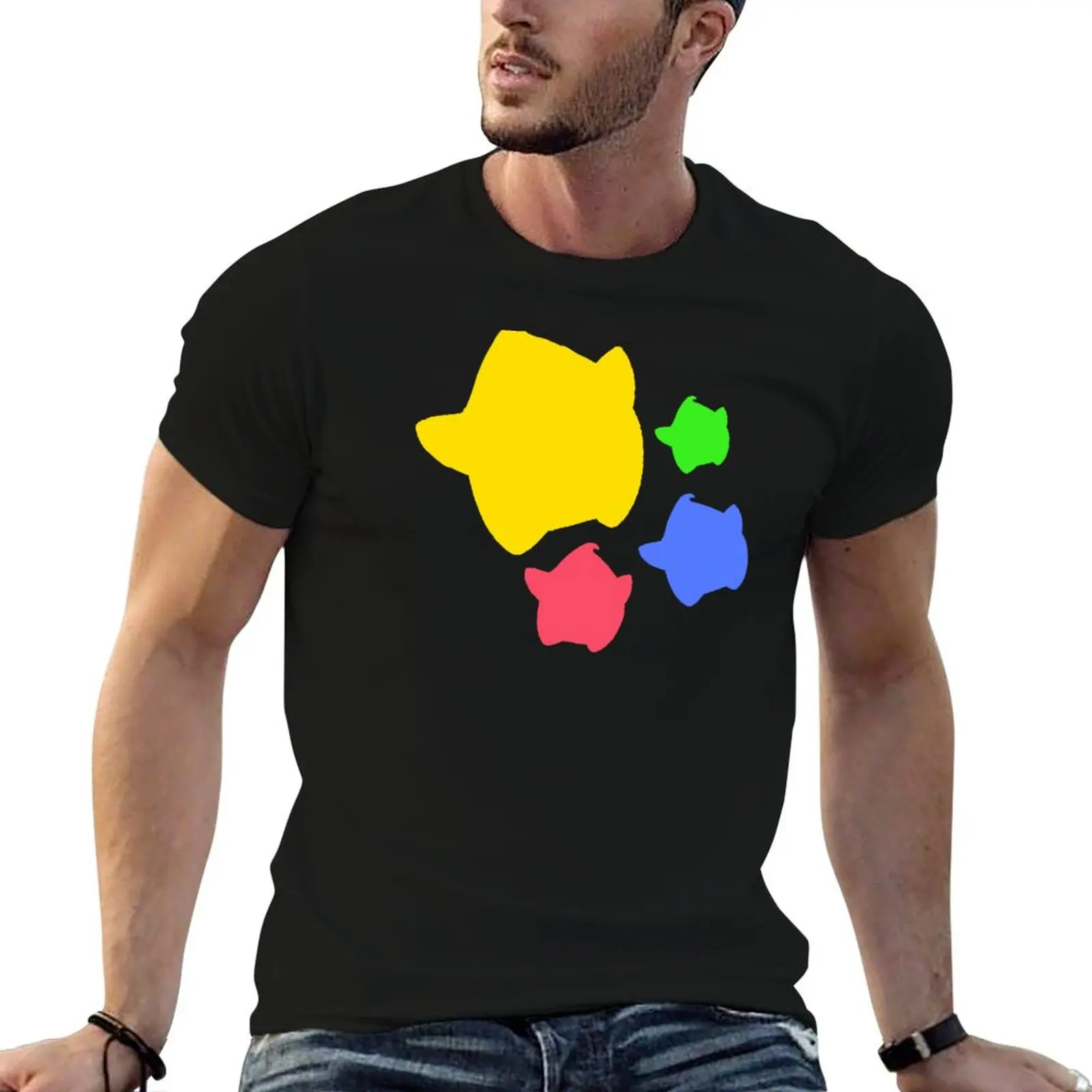 Lumas (Yellow, Red, Blue, Green) T-Shirt valentines boutique clothes anime anime shirts men