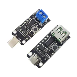 100W 5A USB Type-C QC Decoy Trigger Board 5V 9V 12V 15V 20V Output PD 2.0 3.0 Trigger Adapter Cable Connection Polling Detector