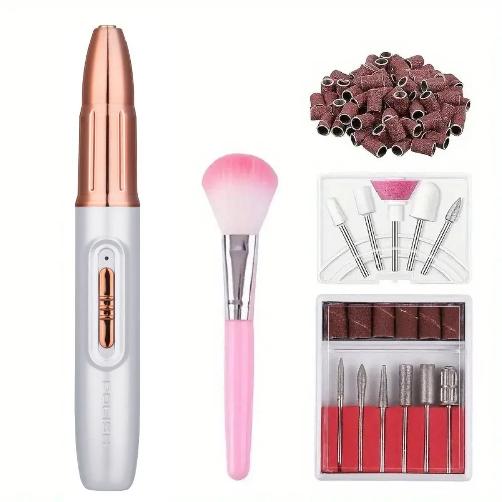 

Handheld Electric Nail Polisher Rechargeable Low Noise Wireless Nail Dryer Powerful Electric Nail Drill Machine Home Use