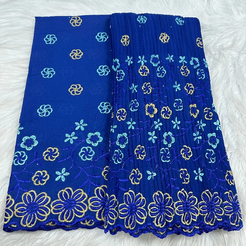 

2,5 + 2,5 Y швейцарская вуаль, сухая кружевная ткань, лафая, вышивка, африканский 100% хлопок, популярный стиль в Дубае, материал для вечеринки 18L16183