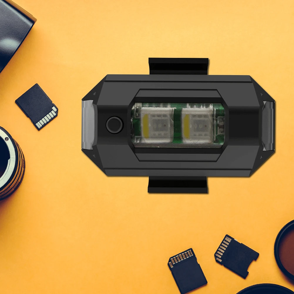 Universal Waterproof 7-Color LED Bicycle Taillight Drone Light Cycling Equipment