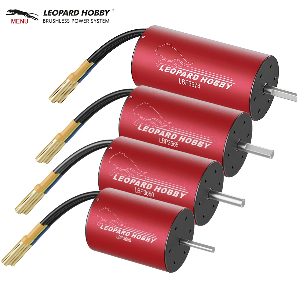 ليوبارد هوبي 3650/ 3660/ 3665/ 3674 محرك SL BL مقاوم للماء/الغبار لشاحنة 1/8 1/10