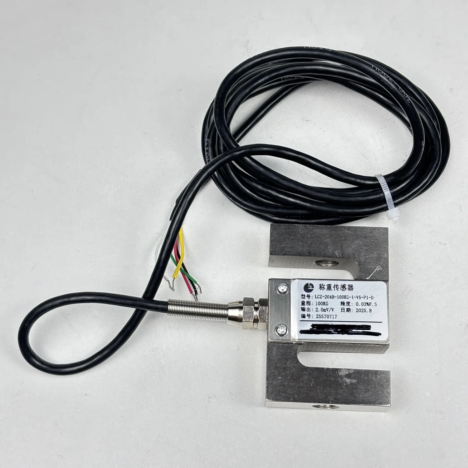 25S70717 Tension and Compression Sensor S-type LCZ-204B-100KG-1-V5-P1-D High Quality