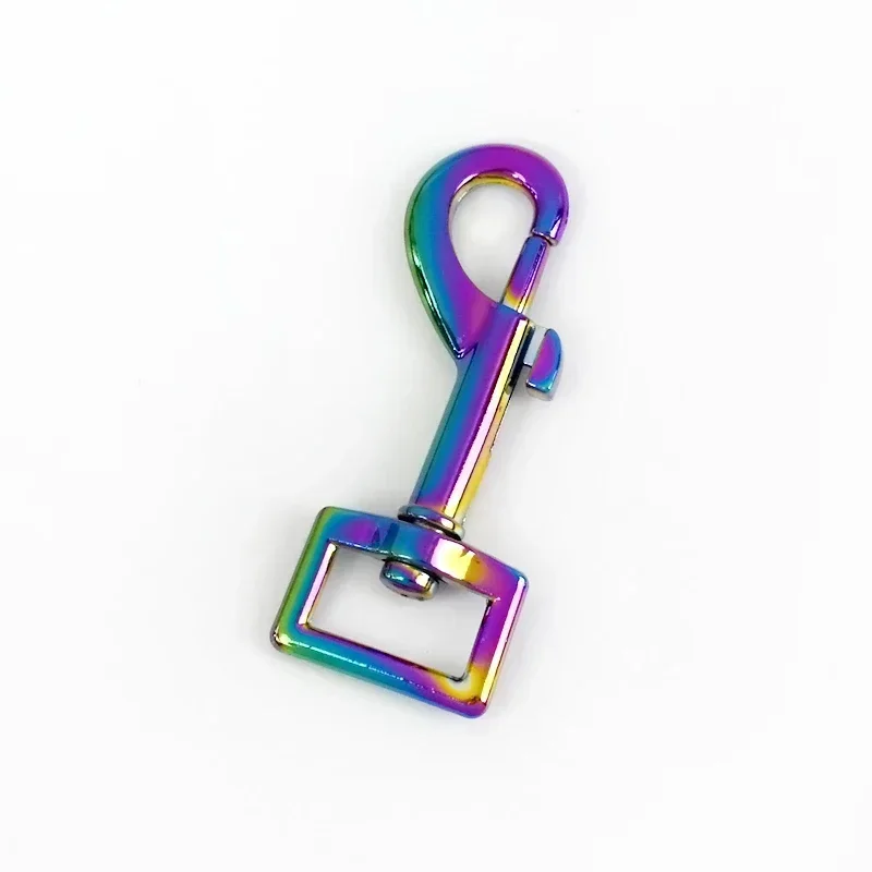 4/10 Stück Metallschnallen Drehkarabinerverschluss Hundehalsband Schlüsselanhänger Taschengurt Trigger Karabinerhaken Schnalle DIY Hardware-Zubehör