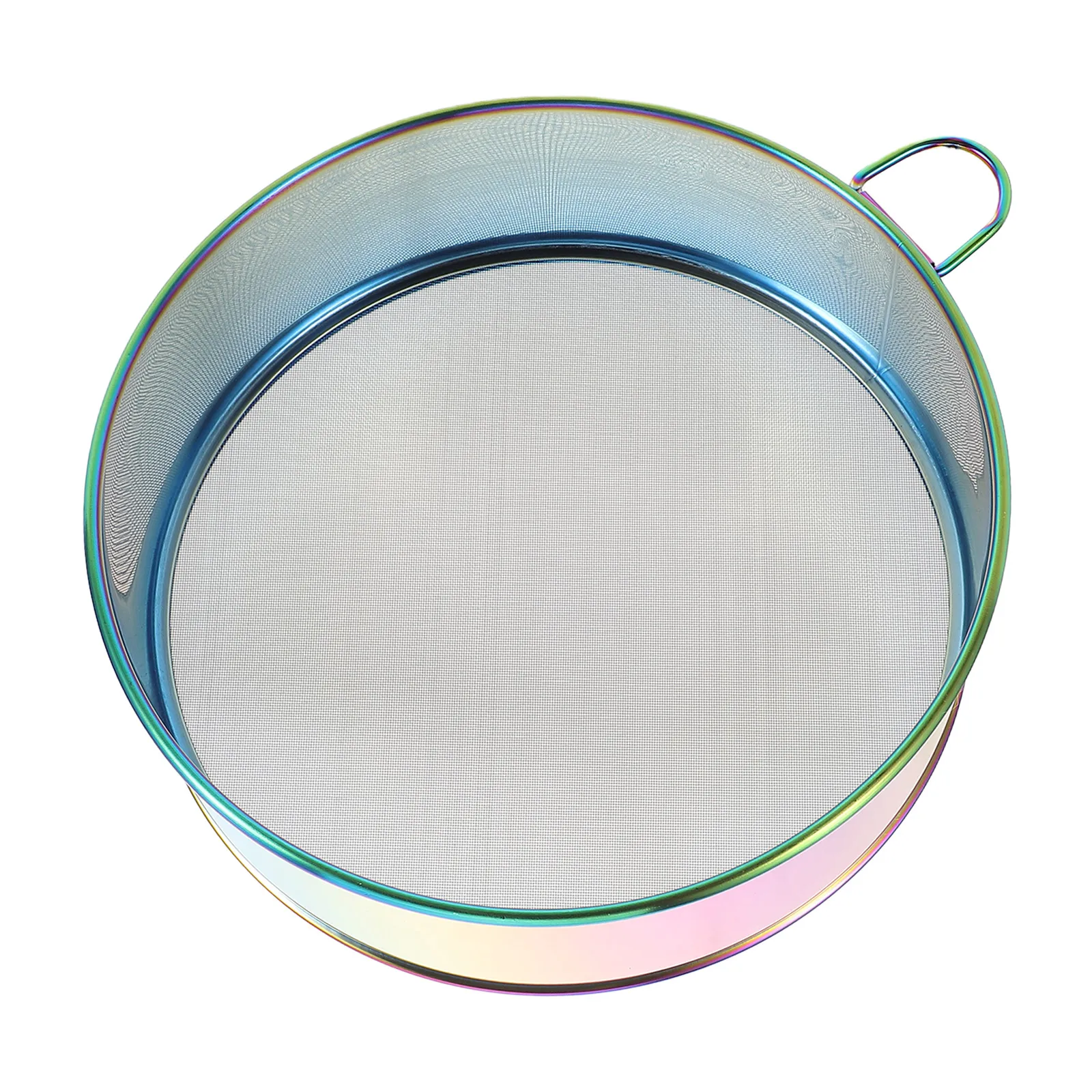 

Stainless Steel Flour Sieve Round Mesh Sifter Fine Strainer Manual Baking Tool Powder Sifting Kitchen Accessories