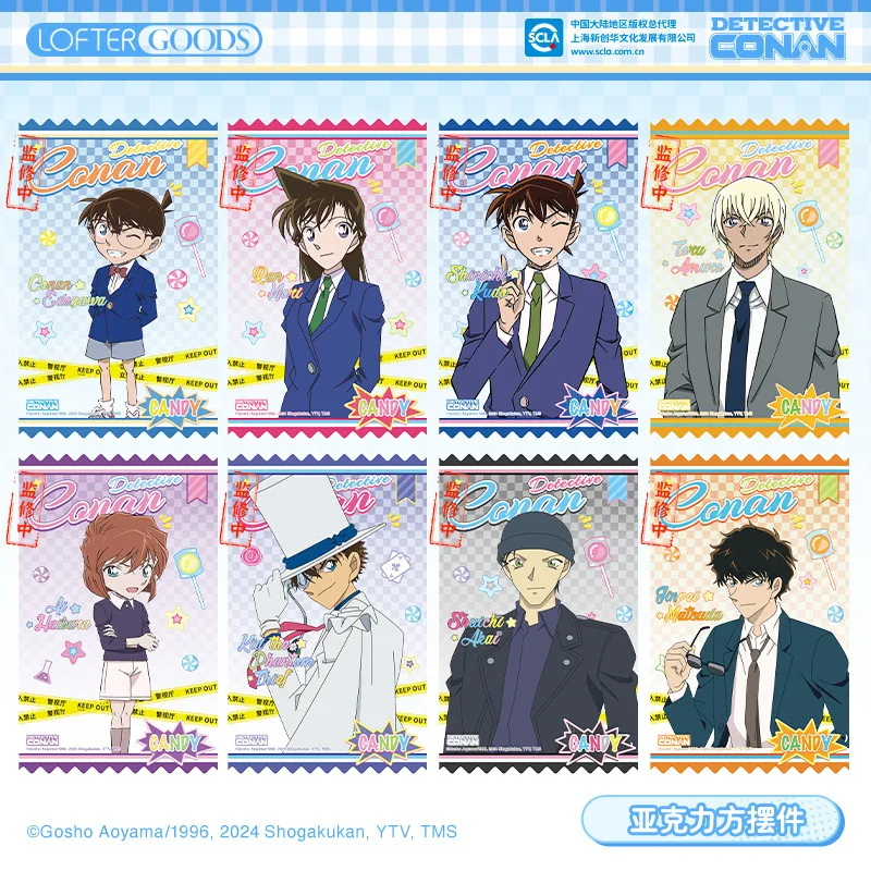 

‌Detective Conan‌ Case Closed Mouri Kuroba KaitoHattori Official Authorization NO.1 Sweetheart Series Acrylic Standing Plates