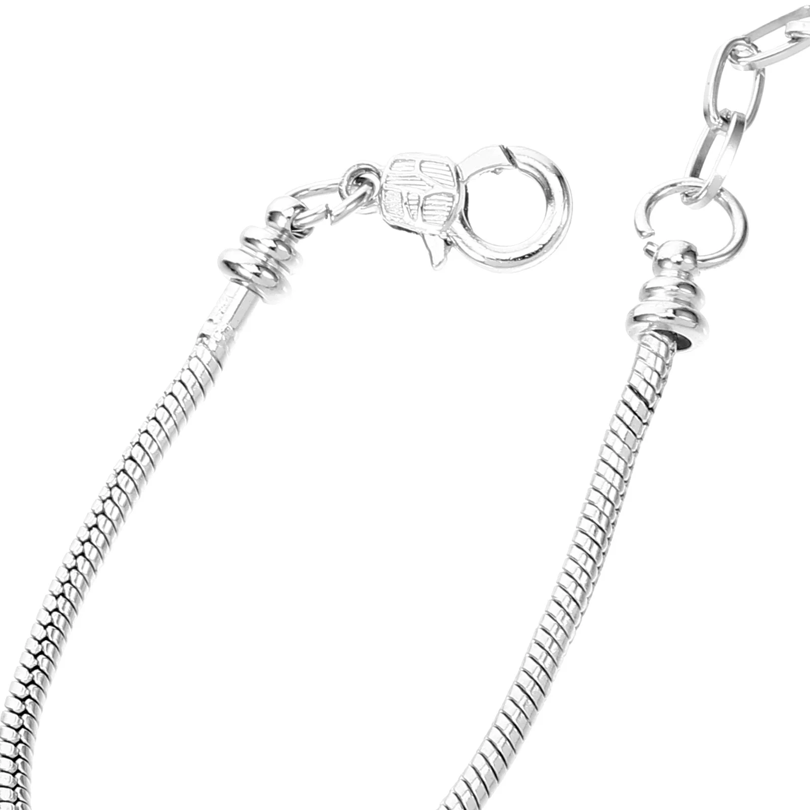 

5Pcs Snake Bone Chains Women Bracelets Simple Stylish Highlight Appearance Durable Metal Jewelry Snake Bone Chains