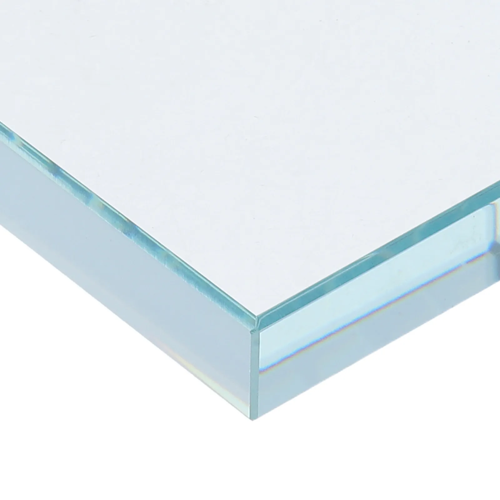 Square Clear Glass Paperweight Heavy Stable Office Desk Paper Weight for Calligraphy Painting Sketching Sewing Cloth Weights