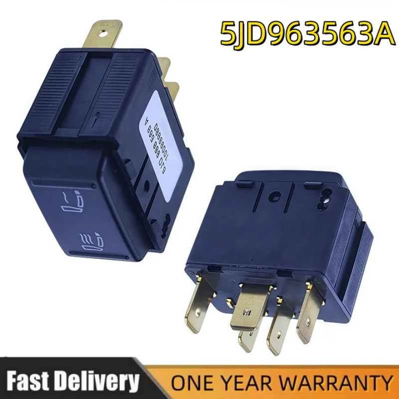 

5JD963563A 5J063563A Heater Heated Seat Control Switch Button For Skoda Fabia 5J 2007-2015 Roomster 2006-2015 Superb 2006-2014