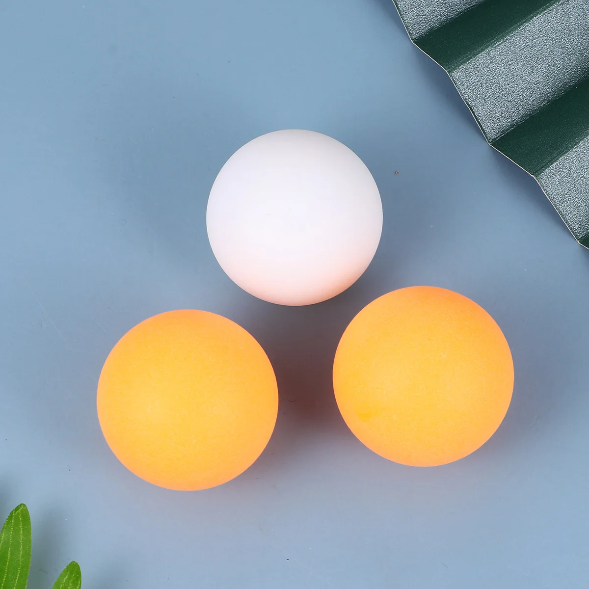 10pcs in One Suit Pong Balls Durable Table Tennis Balls for Outdoor Home Sports(5 Pieces for Each, Yellow, White)