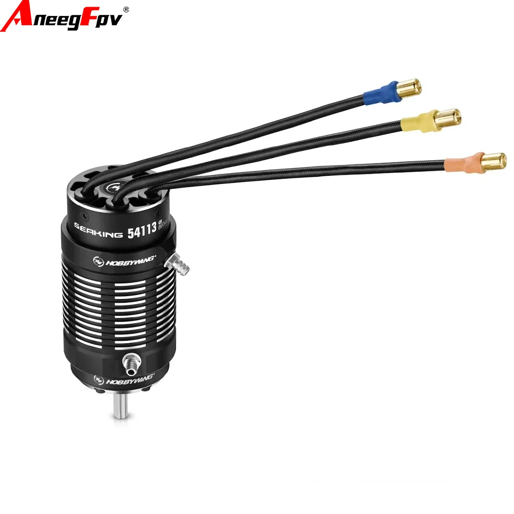 

Hobbywing Seaking 4685SL V2 900KV 1500KV Brushless Sensorless Motor For RC Boat Compatible with SeaKing 200A/300A HV V4 ESC