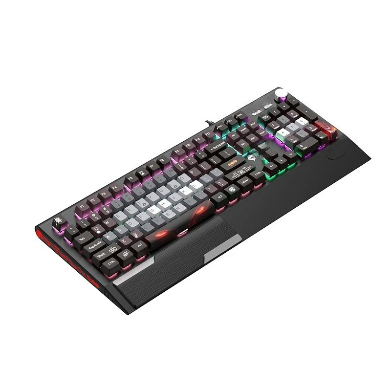

Mechanical keyboard game e-sports office wired 104 keys large