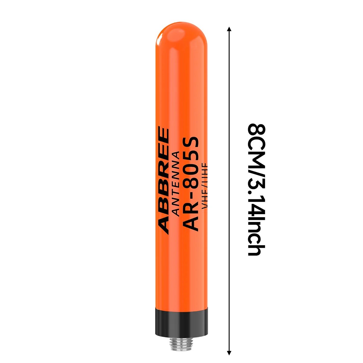 ABBREE AR-805S Mini-Antenne Walkie-Talkie SMA-Buchse UHF VHF Dual-Band Hohe Verstärkung für Baofeng UV-5R Mini UV-21 PRO Amateurfunkgerät
