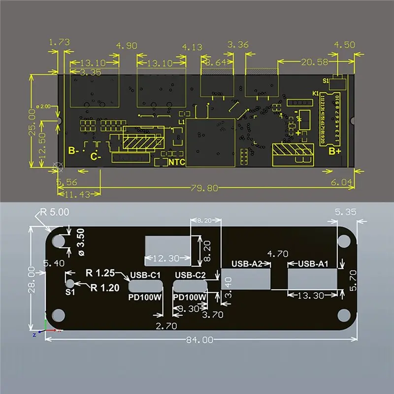 Reliable-Fast Charging Power Bank Module With 1.47-Inch TFT Color Display MPPT Functionality,Fast Charging Power Bank Module Wit