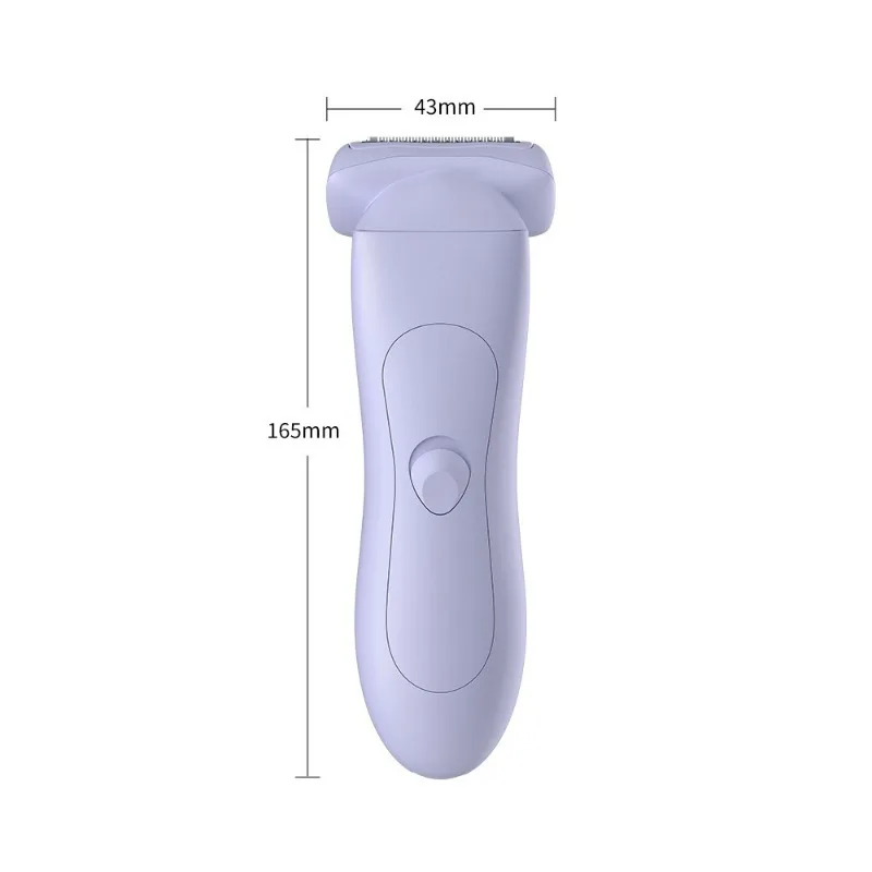 Dual-Head Electric Hair Trimmer for Women, Body Hair Shaver & Hair Remover