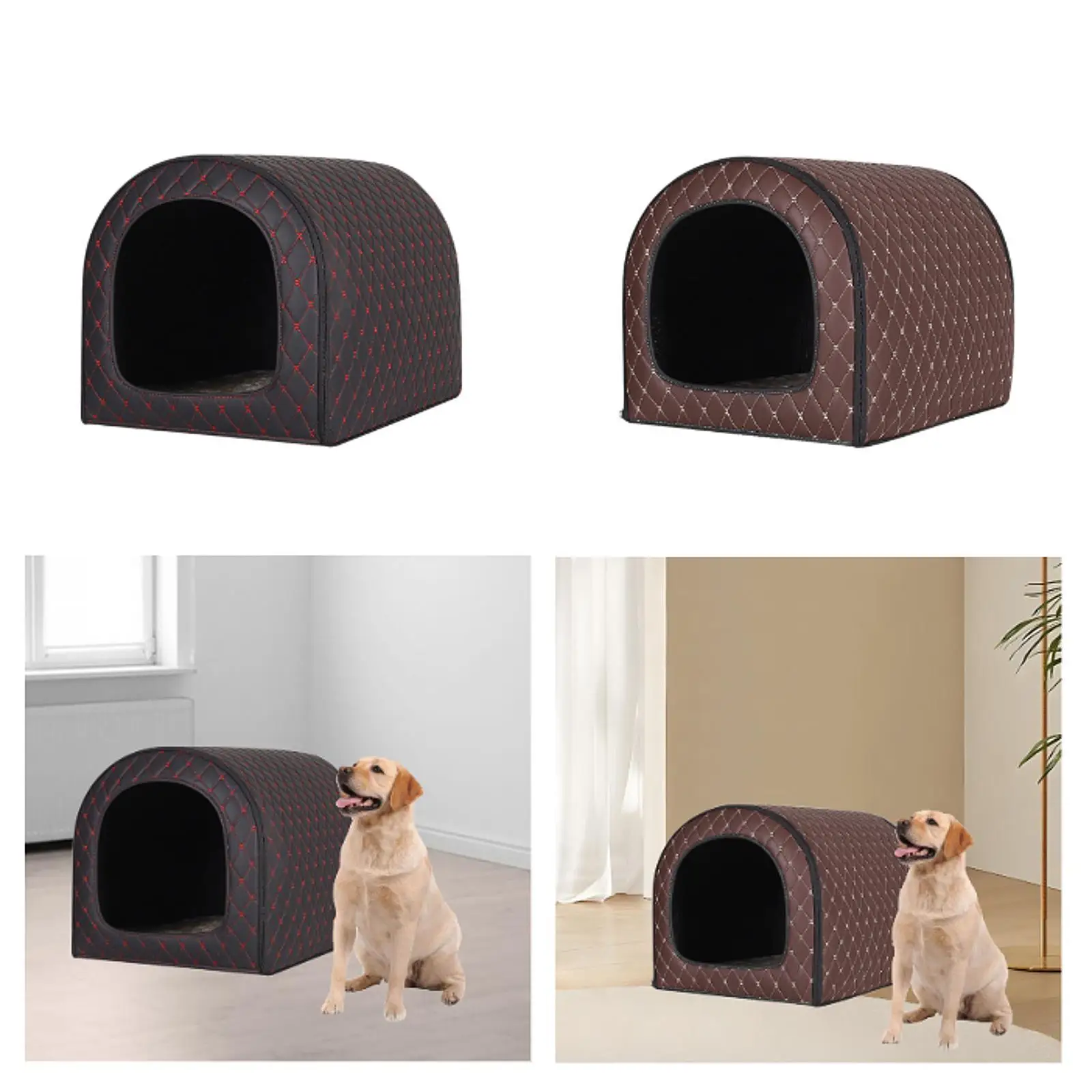 

Warm Dog House Waterproof Abrasion-resistant Pet Supplies for Indoor Outdoor Home Use Small and Medium-sized Pets Kitty Pup