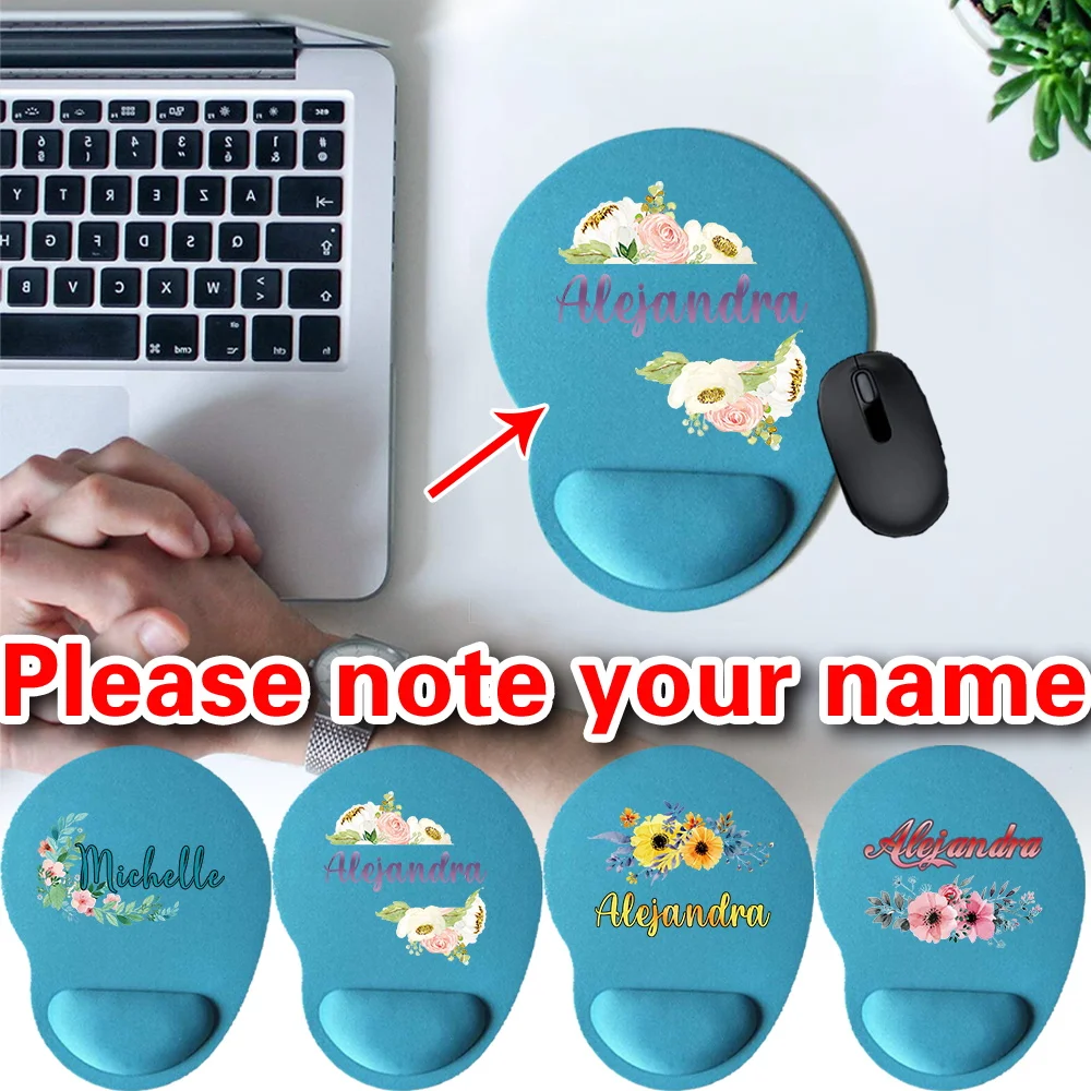 

Personalized Customized Wrist Guard Anti-slip Computer Office Mouse Pad Comfortable Soft Printed Mouse Pad