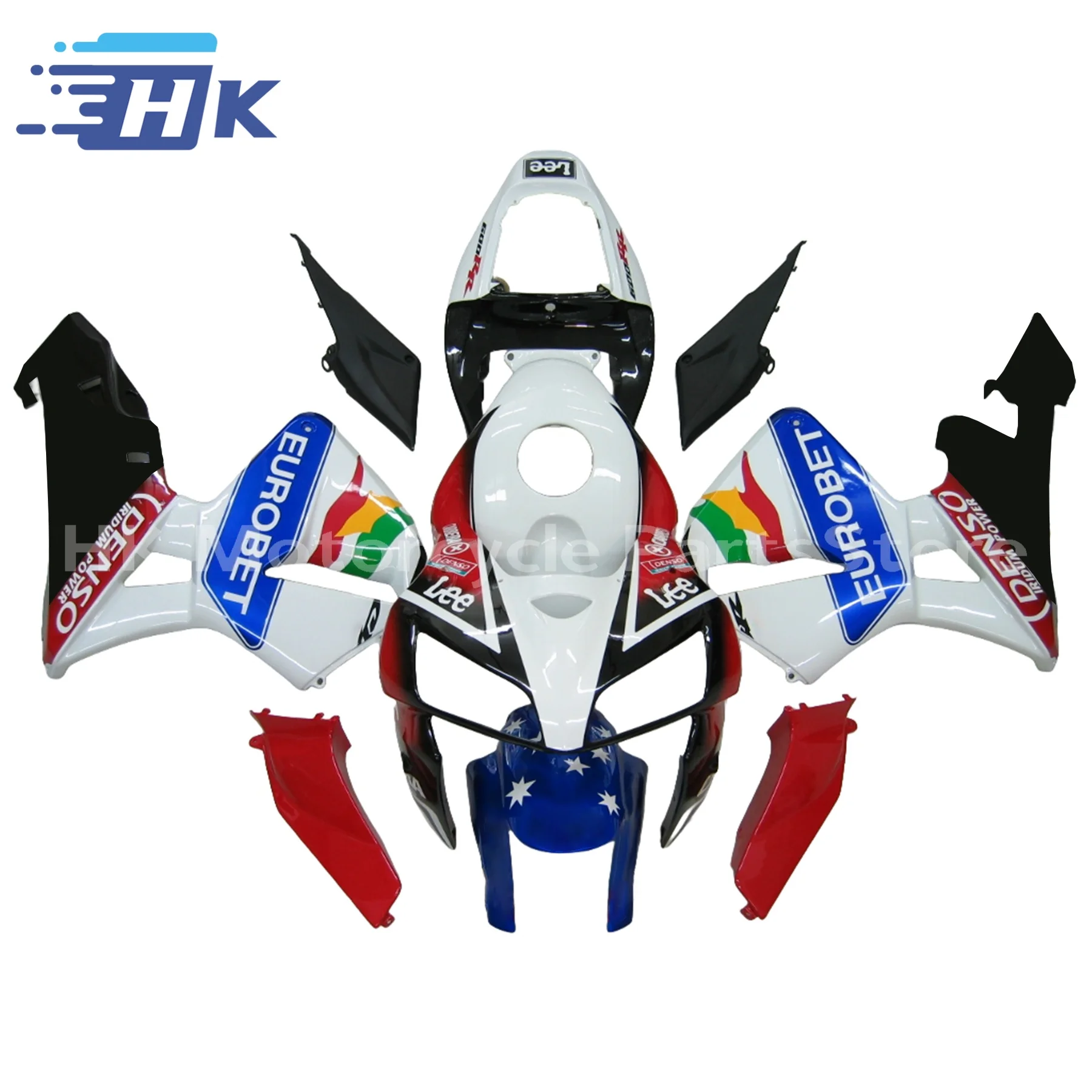 

Литье под давлением, новый комплект обтекателей для мотоцикла из АБС-пластика, подходит для HONDA CBR600RR F5 2005 2006 05 06, кузов