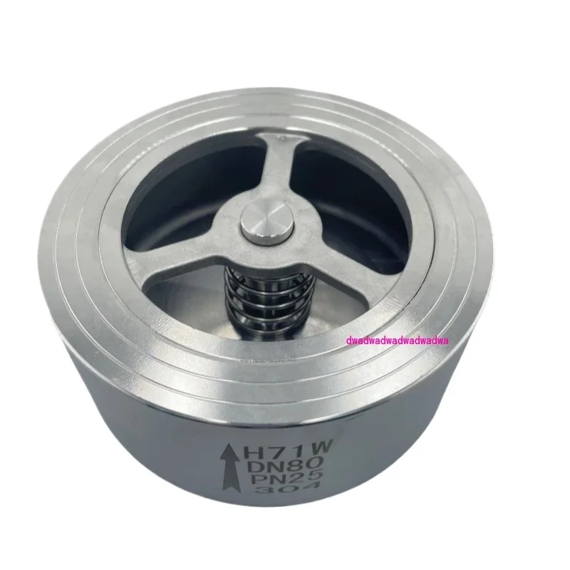 

H71W-16P/25P/40P нержавеющая сталь 304, парный зажим, обратный клапан, гладкий котел, одноходовой клапан, обратный клапан 72H