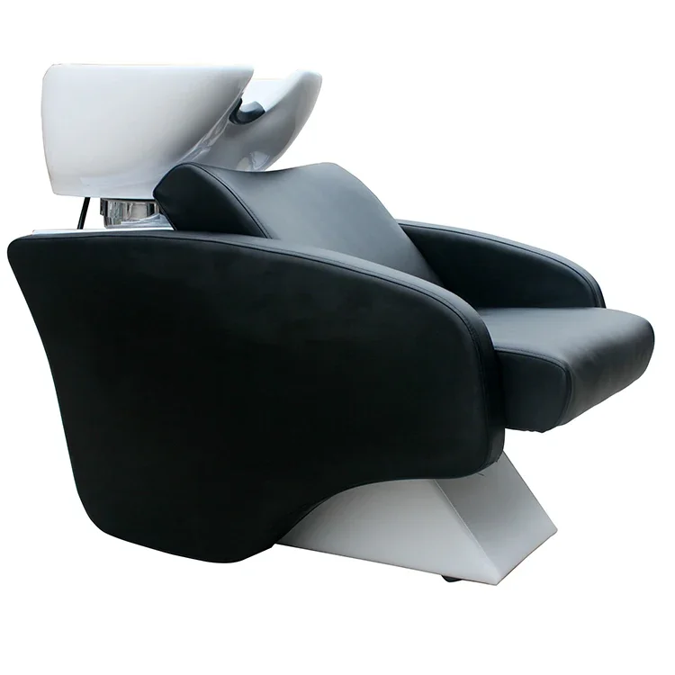 Noble Fashionable Salon Beauty Hair Dressing Shampoo Bowl Chair Set Soft Durable Hairdressing Equipment for Stylists