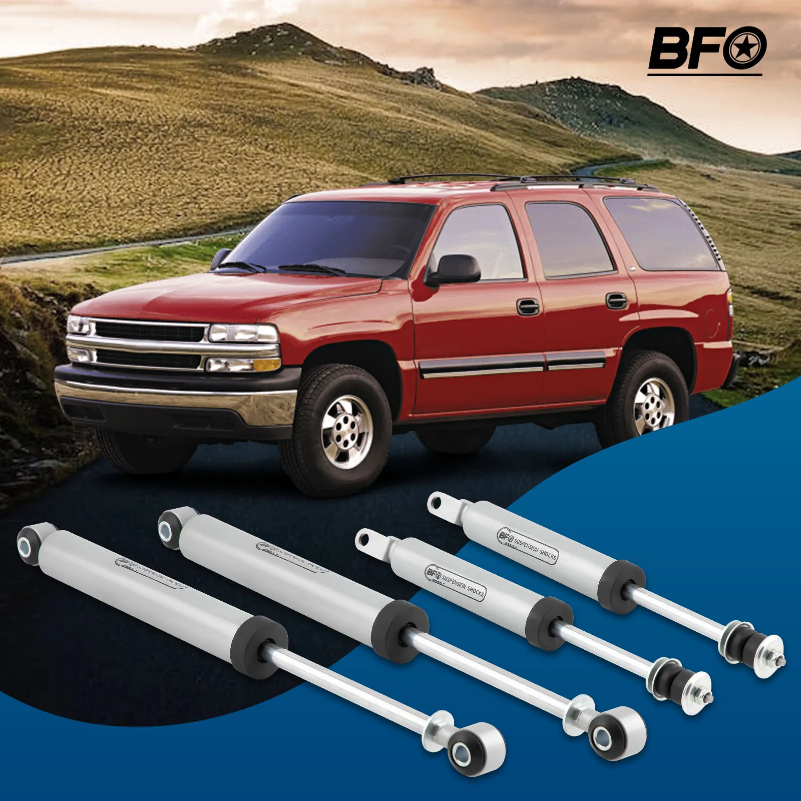 2 inch Leveling Lift Kit For Chevy Avalanche Suburban 1500 Tahoe Z71 2000-2006