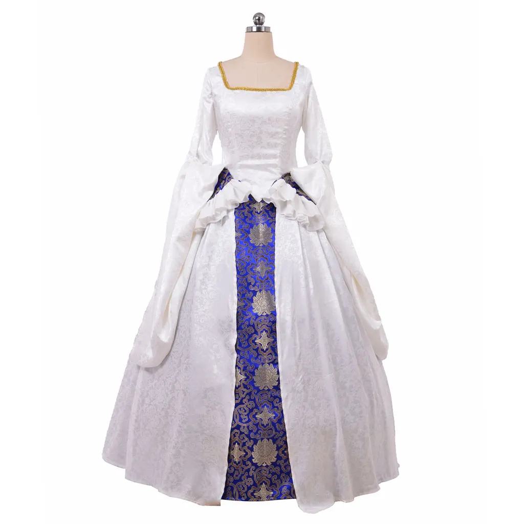 

Medieval Renaissance Party Tudor Queen Dress Ball Gown Dresss Princess Palace Gothic Edwardian Southern Evening Dress