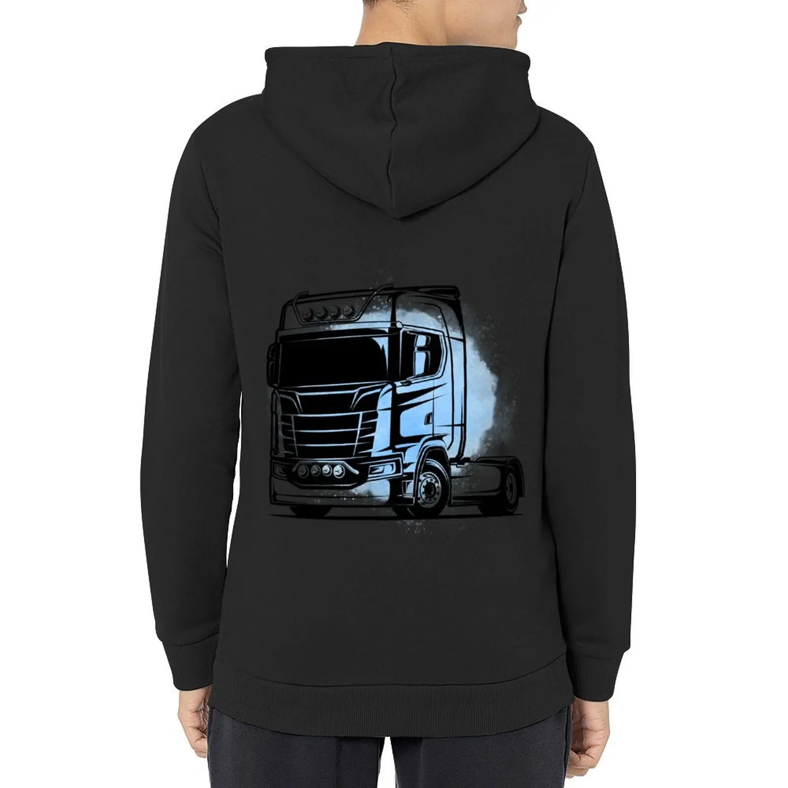 

Truck Hoodie korean autumn clothes anime clothing japanese style mens clothes man hoodie