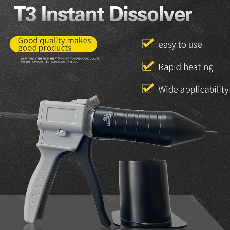 T3 Instant Dissolver for 30ml 50ml PUR Hot Melt Glue Dispenser Adhesive Dispenser for Mobile Screen Frame Bracket Repair Tools