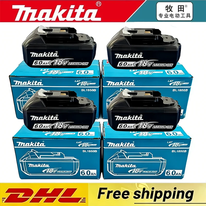

Оригинальный новый аккумулятор Makita 6Ач 18В для инструментов MAKITA BL1830B BL1850B BL1850 BL1840 BL1860 BL1815, для инструмента DTW700