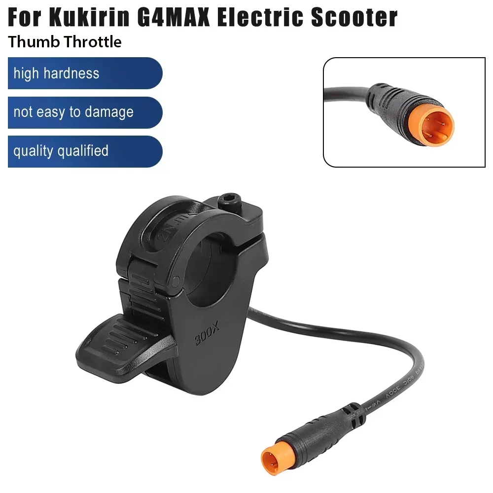 300X Daumengashebel für Kugoo Kikirin G4 Max Elektroroller Daumenbeschleuniger Rechts/Links Universalzubehör – Detail 1
