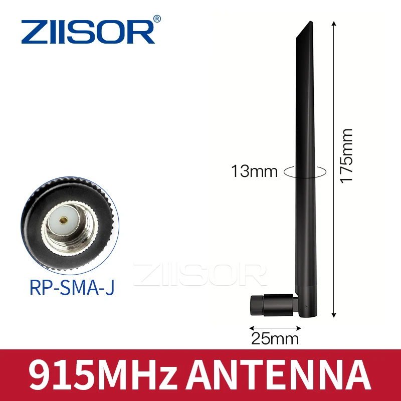 Antena WiFi de largo alcance para enrutador, 915 MHz, 915 MHz, módem RP SMA macho plegable para Aircard, 915 M, Antena LoRa